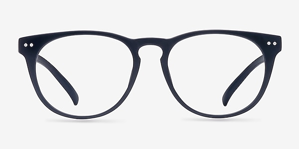 Brick Lane Matte Navy Plastic Eyeglass Frames