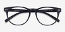 Brick Lane Matte Navy PlasticEyeglass Frames from EyeBuyDirect, Closed View