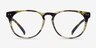 Brick Lane Matte Tortoise PlasticEyeglass Frames from EyeBuyDirect, Front View