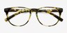 Brick Lane Matte Tortoise PlasticEyeglass Frames from EyeBuyDirect, Closed View