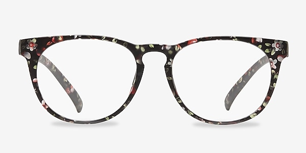 Brick Lane Matte Floral Plastique Montures de lunettes de vue