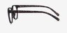 Brick Lane Matte Floral PlasticEyeglass Frames from EyeBuyDirect, Side View