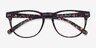 Brick Lane Matte Floral PlasticEyeglass Frames from EyeBuyDirect, Closed View