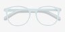 Dutchess Light Blue PlasticEyeglass Frames from EyeBuyDirect, Closed View