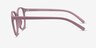 Dutchess Matte Pink PlasticEyeglass Frames from EyeBuyDirect, Side View