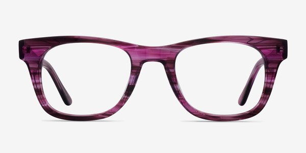 Alisson Violet Acétate Montures de lunettes de vue