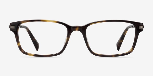 Dreamer Tortoise Acetate-metalEyeglass Frames from EyeBuyDirect, Front View