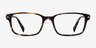 Dreamer Tortoise Acetate-metalEyeglass Frames from EyeBuyDirect, Front View