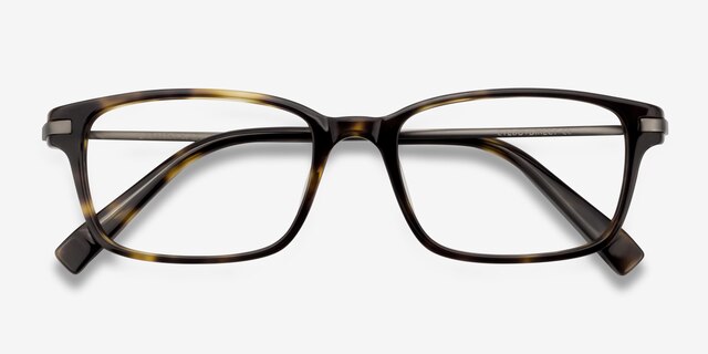 Dreamer Tortoise Acetate-metalEyeglass Frames from EyeBuyDirect, Closed View