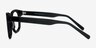 Cage Black AcetateEyeglass Frames from EyeBuyDirect, Side View