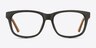 White Pine Olive Wood-textureEyeglass Frames from EyeBuyDirect, Front View