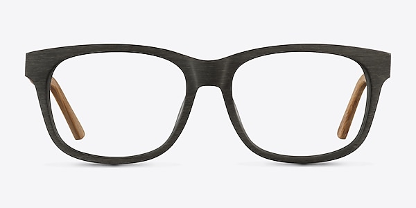 White Pine Olive Wood-texture Montures de lunettes de vue