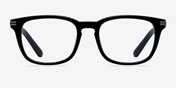 Infinity Black Acetate Eyeglass Frames