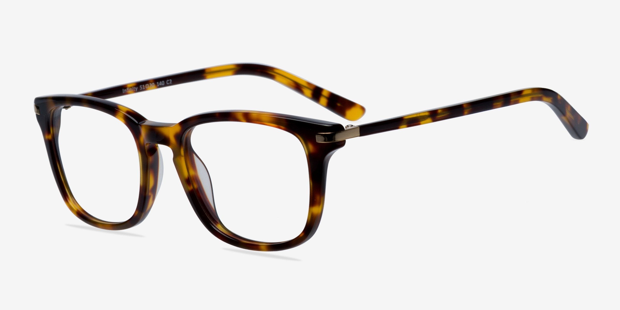 Infinity Square Tortoise Full Rim Eyeglasses Eyebuydirect