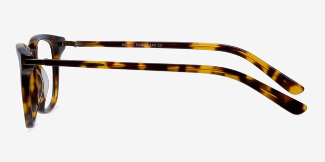 Infinity Tortoise AcetateEyeglass Frames from EyeBuyDirect, Side View