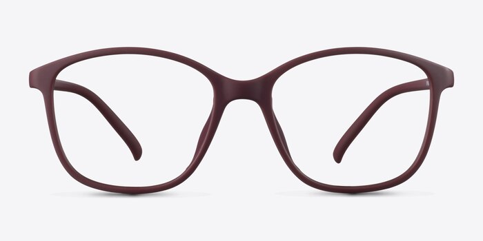 Saint Lou Burgundy Plastic Eyeglass Frames from EyeBuyDirect