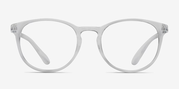 Little Muse Clear Plastic Eyeglass Frames from EyeBuyDirect