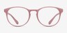 Little Muse Pink PlasticEyeglass Frames from EyeBuyDirect, Front View