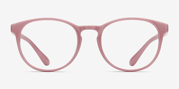 Little Muse Pink Plastic Eyeglass Frames