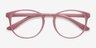 Little Muse Pink PlasticEyeglass Frames from EyeBuyDirect, Closed View