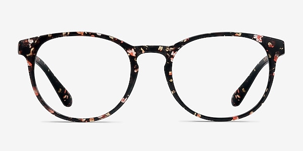 Little Muse Floral Plastic Eyeglass Frames