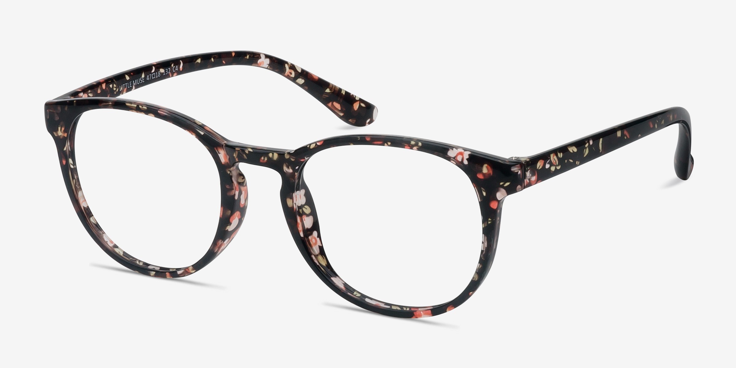 Little Muse Round Floral Glasses For Kids Eyebuydirect