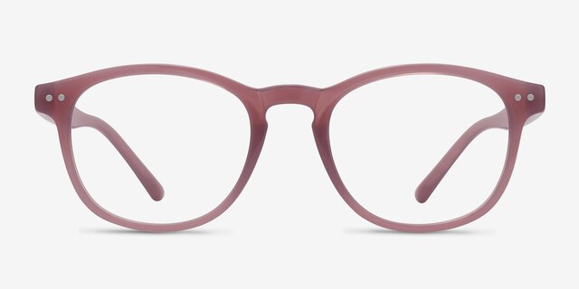 Little Crush Pink PlasticEyeglass Frames from EyeBuyDirect, Front View