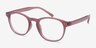 Little Crush Pink PlasticEyeglass Frames from EyeBuyDirect, Angle View