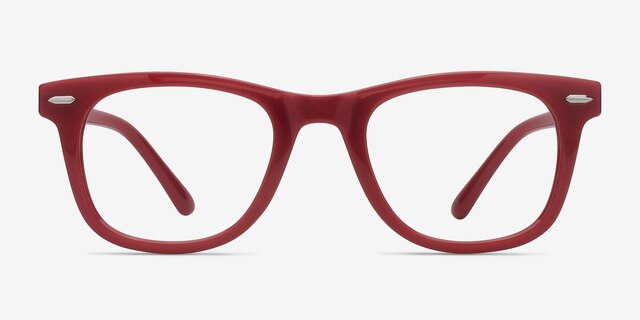 Flurries Pink PlasticEyeglass Frames from EyeBuyDirect, Front View