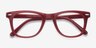 Flurries Pink PlasticEyeglass Frames from EyeBuyDirect, Closed View