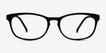 Little Drums Black PlasticEyeglass Frames from EyeBuyDirect, Front View