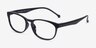 Little Drums Black PlasticEyeglass Frames from EyeBuyDirect, Angle View