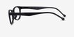 Little Drums Black PlasticEyeglass Frames from EyeBuyDirect, Side View