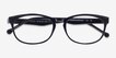Little Drums Black PlasticEyeglass Frames from EyeBuyDirect, Closed View