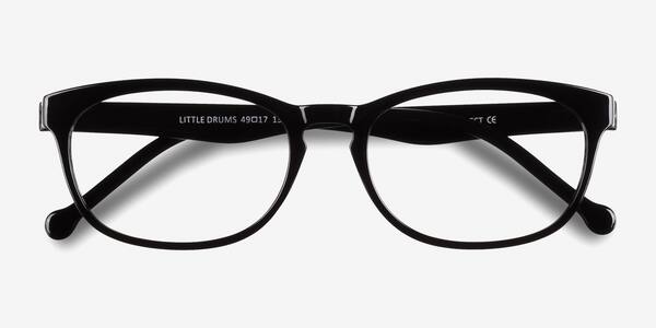 Black Little Drums -  Plastic Eyeglasses