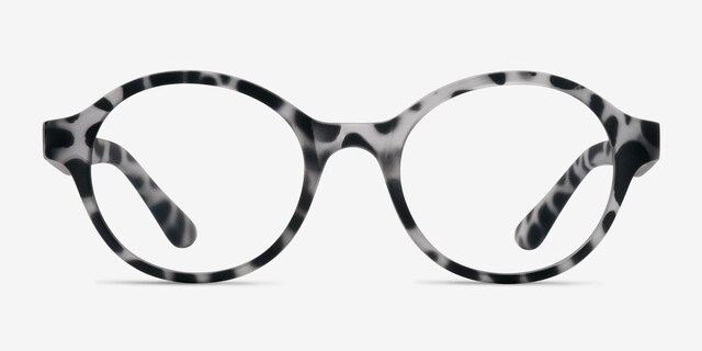 Little Plato Leopard PlasticEyeglass Frames from EyeBuyDirect, Front View