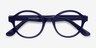 Little Plato Navy PlasticEyeglass Frames from EyeBuyDirect, Closed View