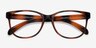 Little Warren Tortoise PlasticEyeglass Frames from EyeBuyDirect, Closed View
