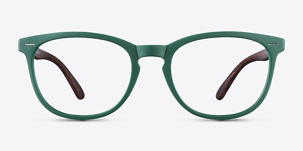 Little Yolo Vert Plastique Montures de lunettes de vue
