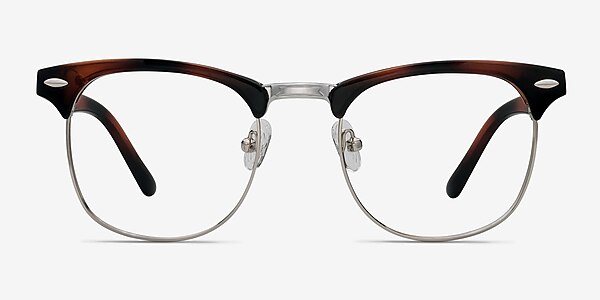 Little Coexist Brown Metal Eyeglass Frames