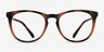 Little Providence Tortoise PlasticEyeglass Frames from EyeBuyDirect, Front View