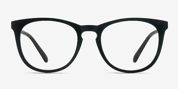 Little Providence Matte Black Plastic Eyeglass Frames