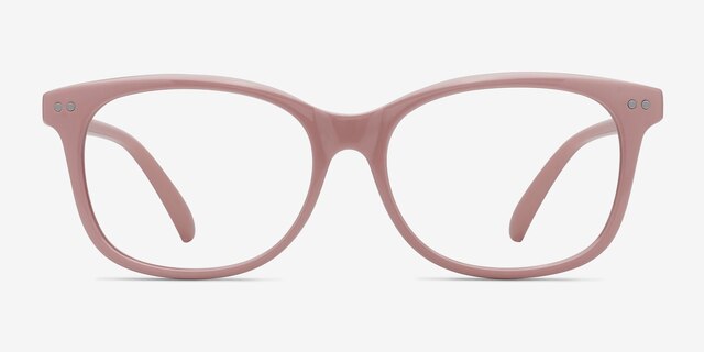 Little Brittany Pink PlasticEyeglass Frames from EyeBuyDirect, Front View