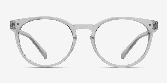 Little Morning Clear PlasticEyeglass Frames from EyeBuyDirect, Front View