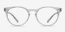 Little Morning Clear PlasticEyeglass Frames from EyeBuyDirect, Front View