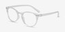 Little Morning Clear PlasticEyeglass Frames from EyeBuyDirect, Angle View