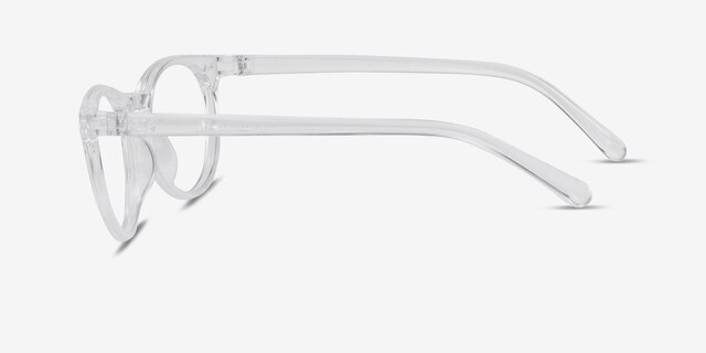 Little Morning Clear PlasticEyeglass Frames from EyeBuyDirect, Side View