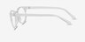 Little Morning Clear PlasticEyeglass Frames from EyeBuyDirect, Side View