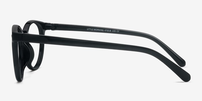 Little Morning Black Plastic Eyeglass Frames from EyeBuyDirect