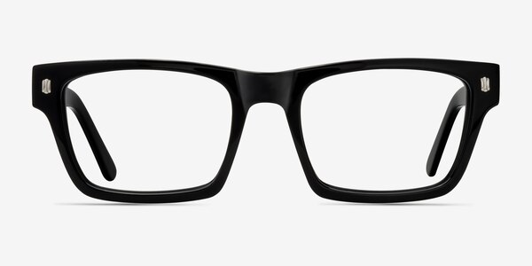 Mike Black Acetate Eyeglass Frames